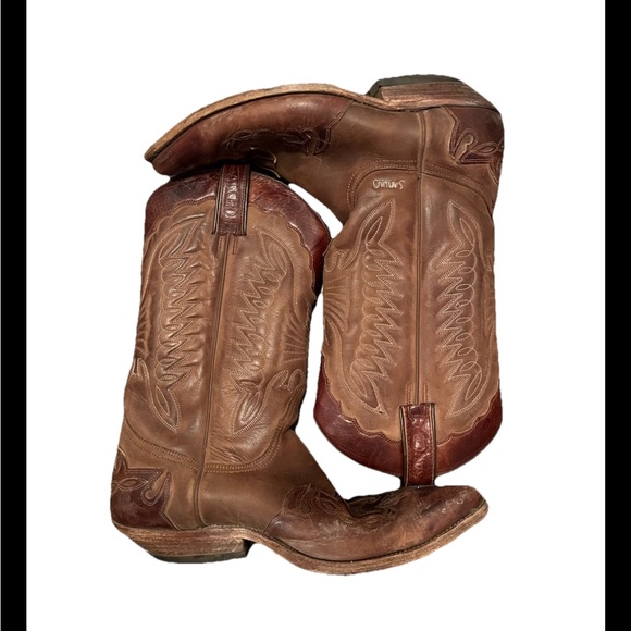 Sancho Other - Sancho Western Cowboy Boots Brown Leather Style 2163 / 4517 EU 43